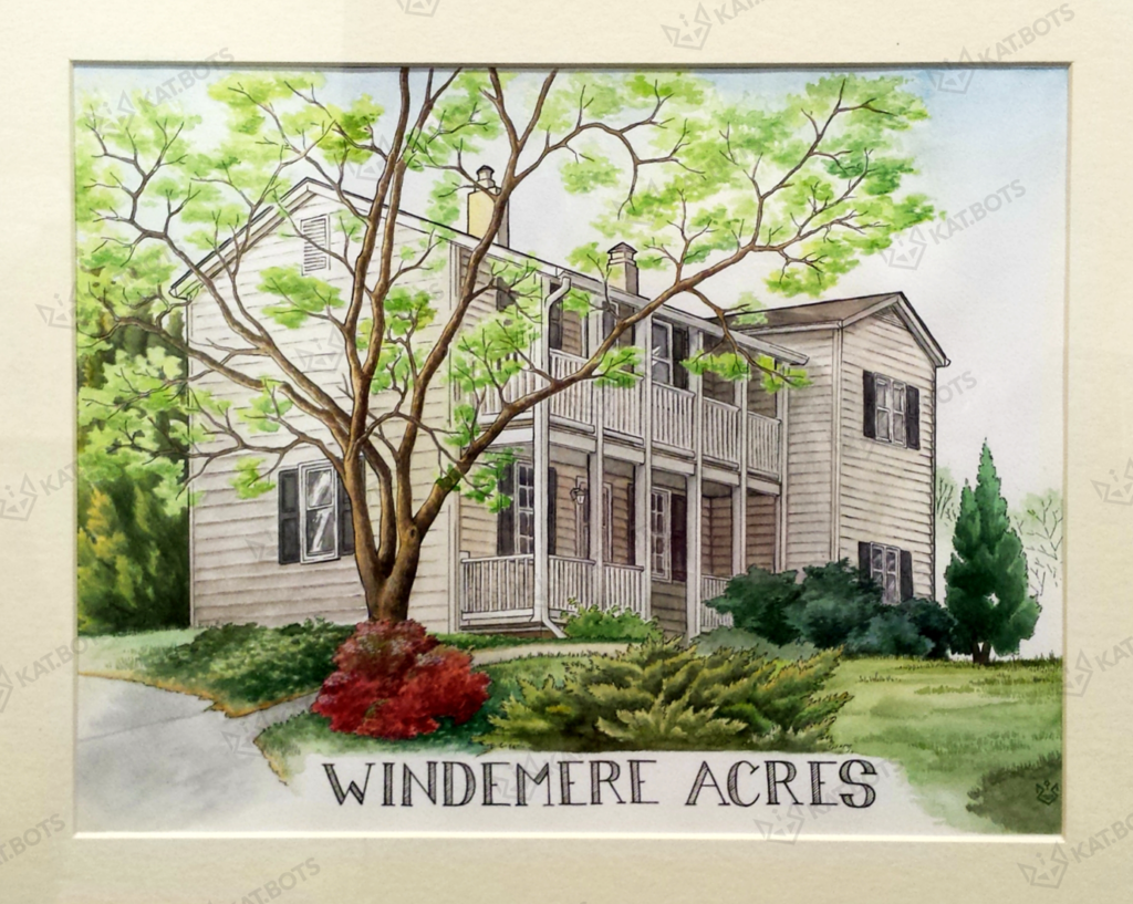 Illustration – Watercolor Homes