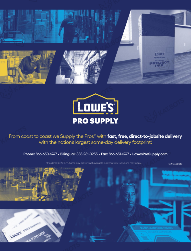 2023 Lowe’s Pro Supply Catalog