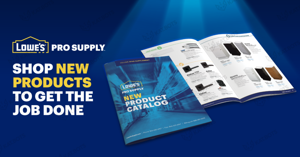 2022 Lowe’s Pro Supply Catalog – New Item Supplement Launch