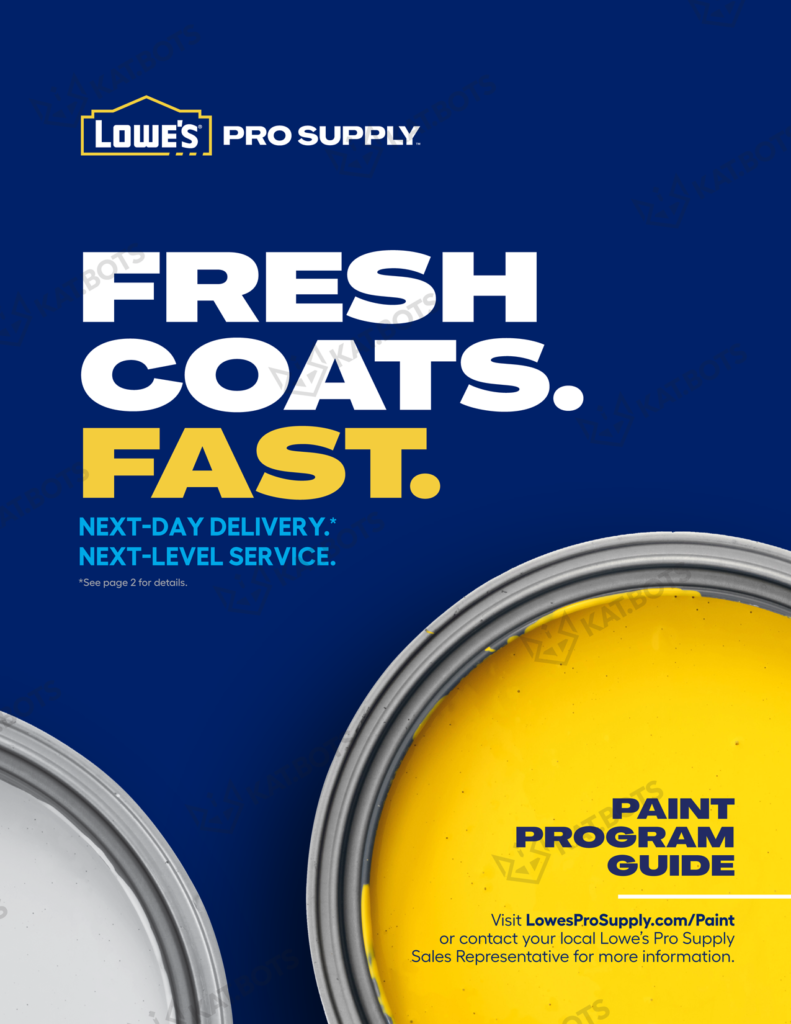 2021 Paint Program Brochure Update